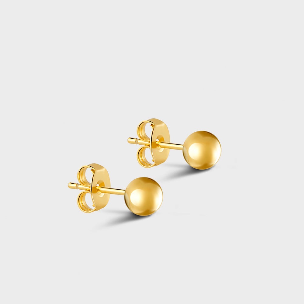 Thesis of Alexandria Small Sphere Post Earrings NWT